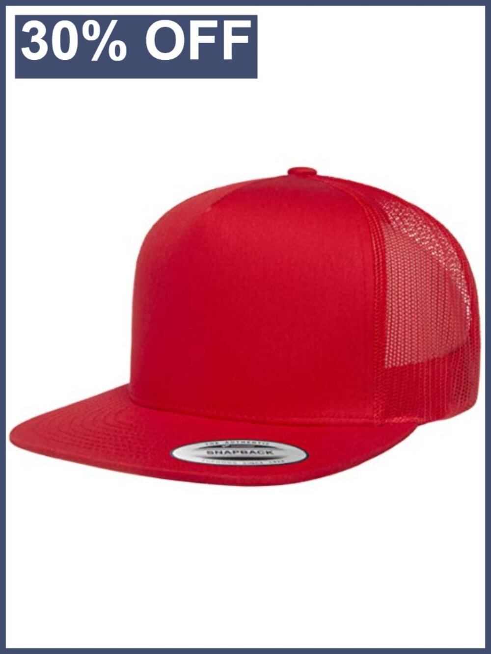 Mens Classic Trucker Cap Adjustable Snapback Mesh Baseball Hat